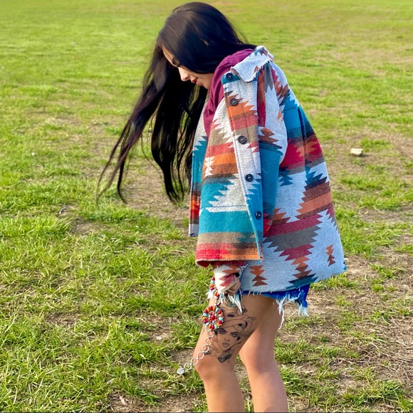 Aztec Button Up - Picture 9 of 13